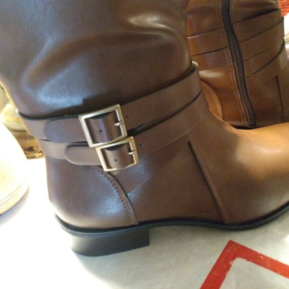 Arizona Jean Co. Women's Denmark Brown Boots Riding Knee High US Size 11 NWOT - Picture 5 of 10